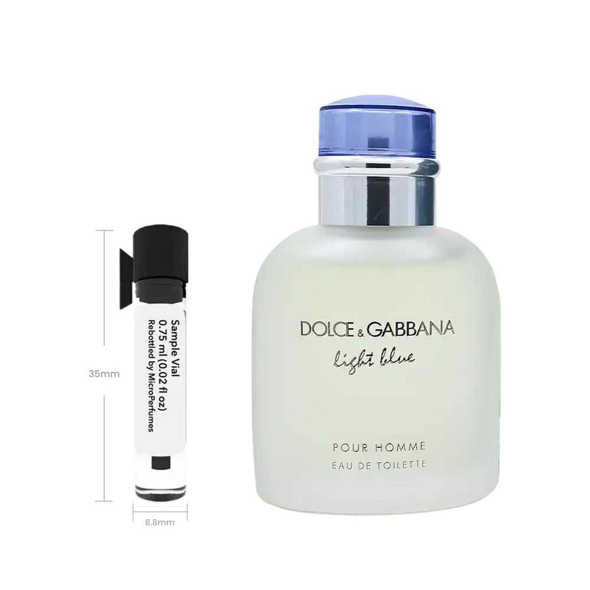 Light Blue EDT - Sample Vial