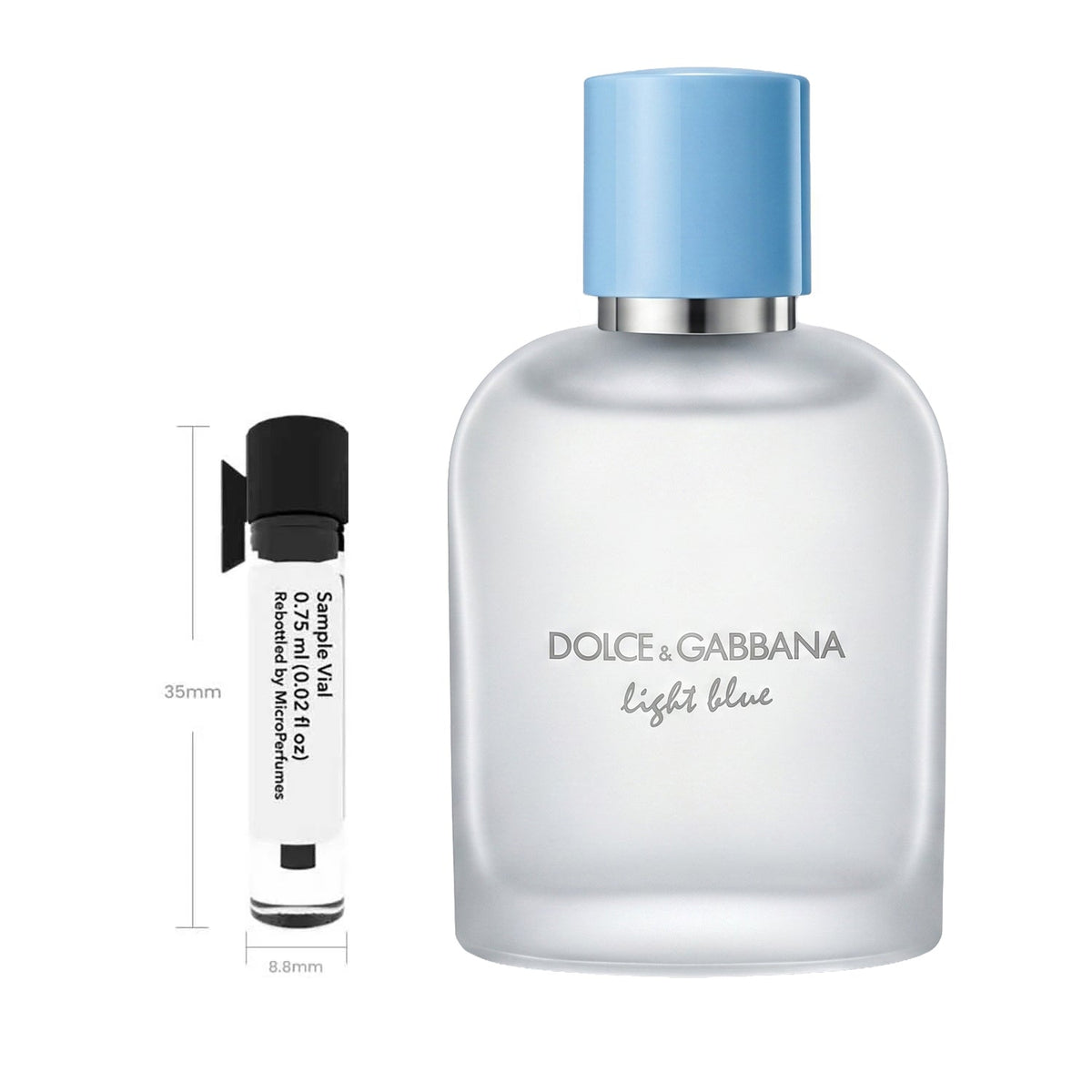 Light Blue EDT - Sample Vial