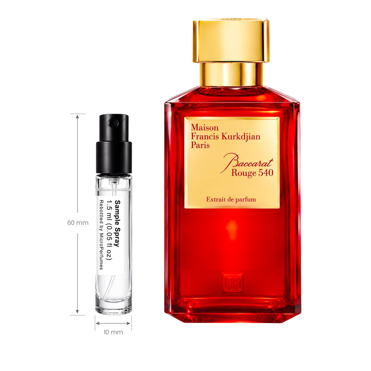 Baccarat Rouge 540 Extrait Parfum - Sample Spray