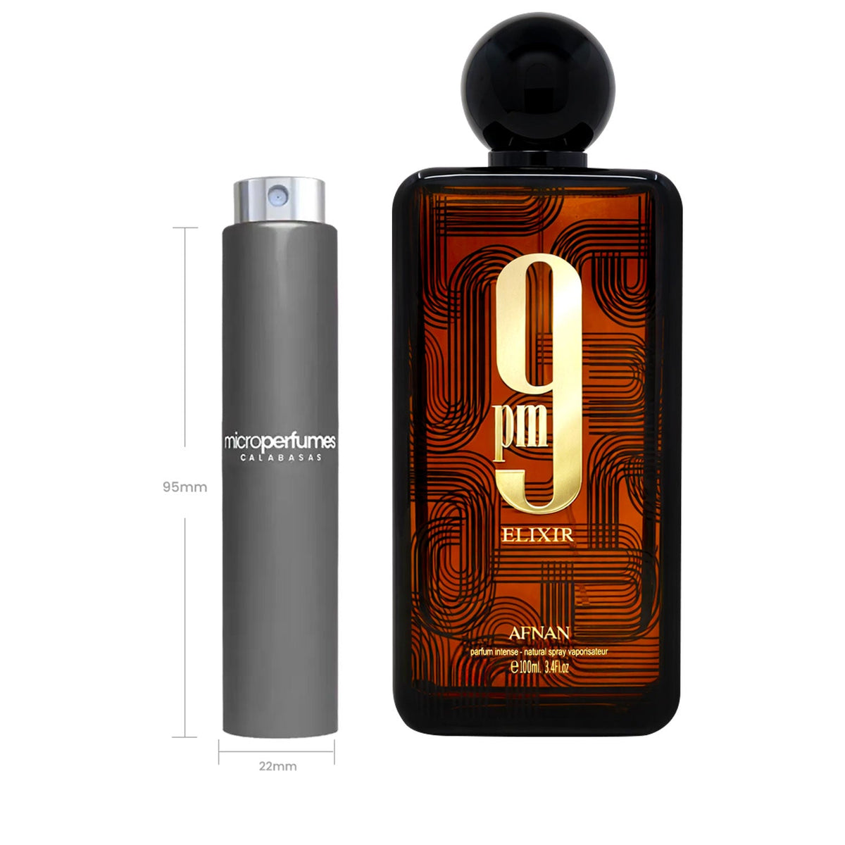 9 PM Elixir Parfum - Travel Spray
