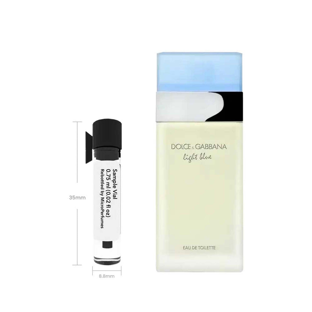 Light Blue EDT - Sample Vial