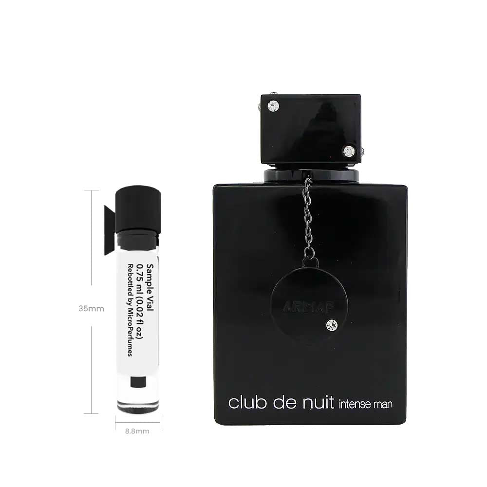 Club De Nuit Intense Man EDT - Sample Vial