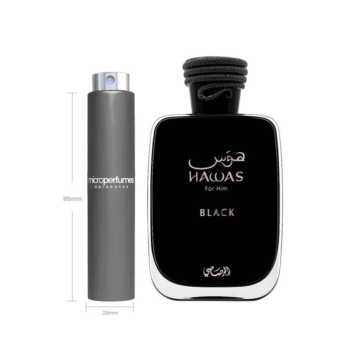 Hawas Black EDP - Travel Spray